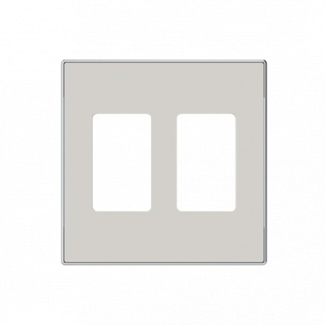 NIESSEN 2CLA855510A6201 2CLA855510A6201 8555.1 DN NIESSEN Tapa toma VDI doble DN
